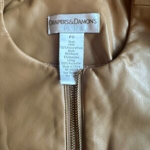 Drapers and Damon’s petite Small Vegan leather